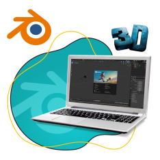 Blender - КИБЕРшкола программирования для детей, компьютерные курсы для школьников, начинающих и подростков - KIBERone г. Красноярск