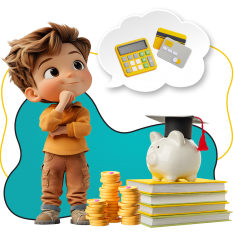 Финансовый интеллект вместе KIBERone - КИБЕРшкола программирования для детей, компьютерные курсы для школьников, начинающих и подростков - KIBERone г. Красноярск